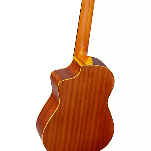 Ortega RQ39E Requinto Acoustic-Electric Guitar Natural - musicians--Friend