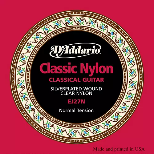 D'Addario EJ27 Nylon Classical Guitar Strings - 1/2 Size - musicians--Friend
