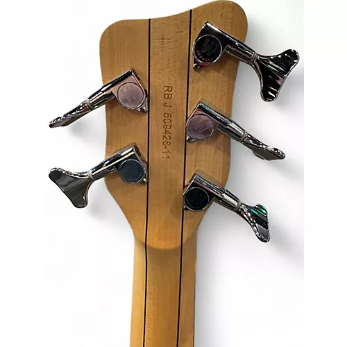 Used RockBass by Warwick Streamer 5 Trans Crimson Red Electric Bass Guitar Trans Crimson Red - musicians--Friend