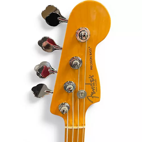 Used 2023 Fender American Professional II Precision Bass 2 Tone Sunburst Electric Bass Guitar 2 Tone Sunburst - musicians--Friend