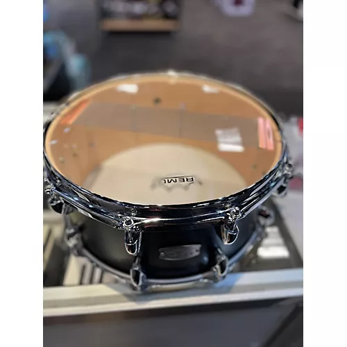 Used Yamaha 14X6.5 Rock Tour Snare Drum Black And Silver Black and Silver 213 - musicians--Friend