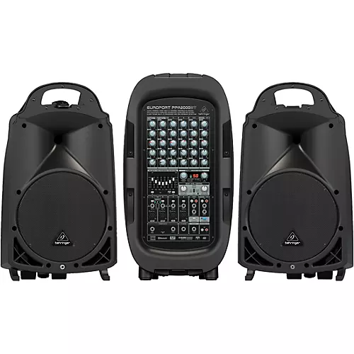 Behringer Europort PPA2000BT 8-Channel Portable PA System - musicians--Friend