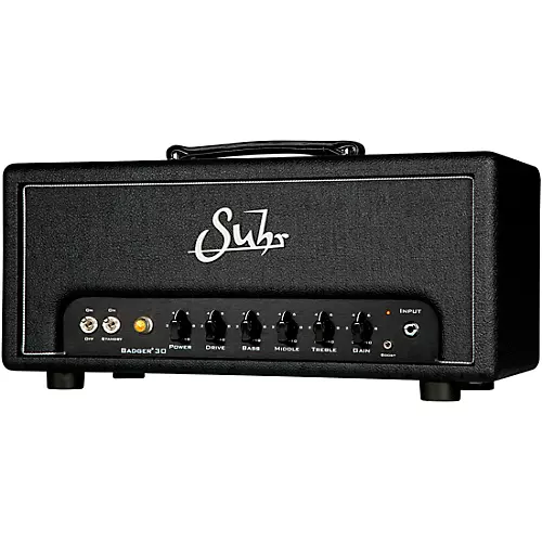 Suhr Badger 30W Tube Guitar Amp Head Black - musicians--Friend