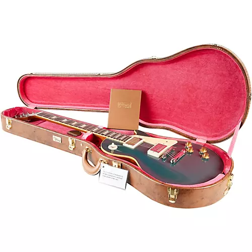 Gibson Custom M2M 1957 Les Paul Standard Reissue Gloss Electric Guitar Pelham Blue - musicians--Friend