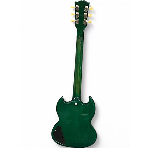 Used 2024 Gibson sg standard 1961 Trans Green Solid Body Electric Guitar Trans Green - musicians--Friend