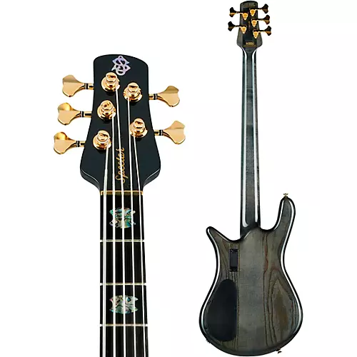 Spector Euro 5 Custom 5 String Electric Bass Natural Black Burst Gloss - musicians--Friend