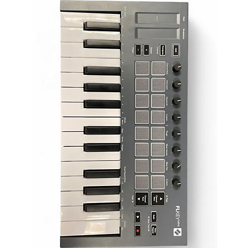 Used Novation FLkey Mini 25 Key MIDI Controller - musicians--Friend