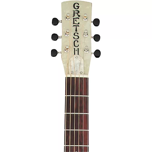 Gretsch Guitars G9201 Honey Dipper Round-Neck, Brass Body Biscuit Cone Resonator Guitar - musicians--Friend