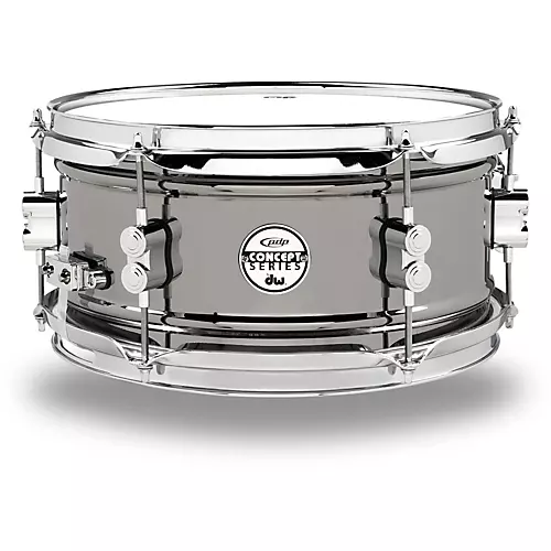 PDP by DW Concept Series Black Nickel Over Steel Snare Drum 14x6.5 Inch - musicians--Friend