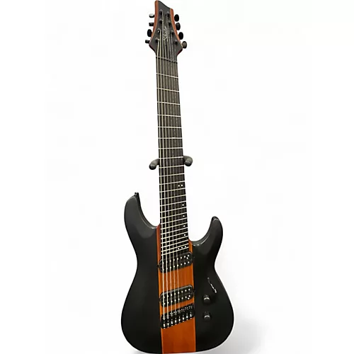 Used Schecter Guitar Research C-8 MULTISCALE ROB SCALLON SIGNATURE SATIN DARK ROAST Solid Body Electric Guitar SATIN DARK ROAST - musicians--Friend