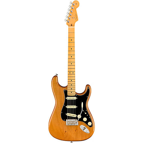 Fender American Professional II Roasted Pine Stratocaster Maple Fingerboard Electric Guitar Natural - musicians--Friend