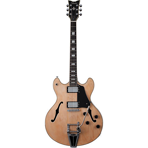 Schecter Guitar Research Corsair Semi-Hollow Electric Guitar Gloss Natural - musicians--Friend