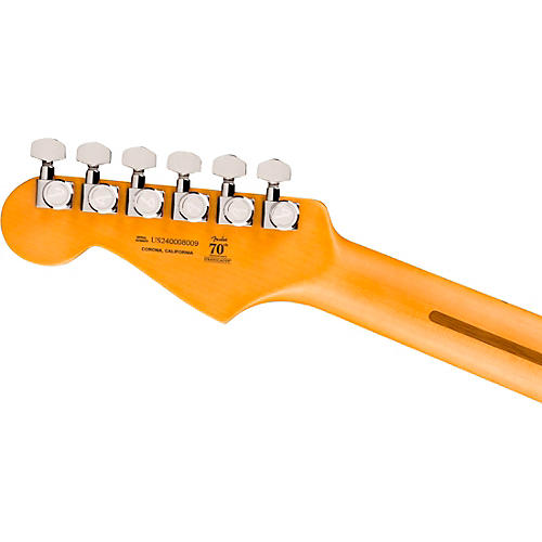 Fender American Ultra II Stratocaster Maple Fingerboard Electric Guitar Sinister Red - musicians--Friend