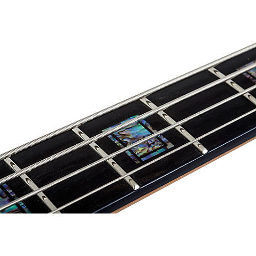 Schecter Guitar Research Model-T 4 Exotic Black Limba Electric Bass Satin Natural - musicians--Friend