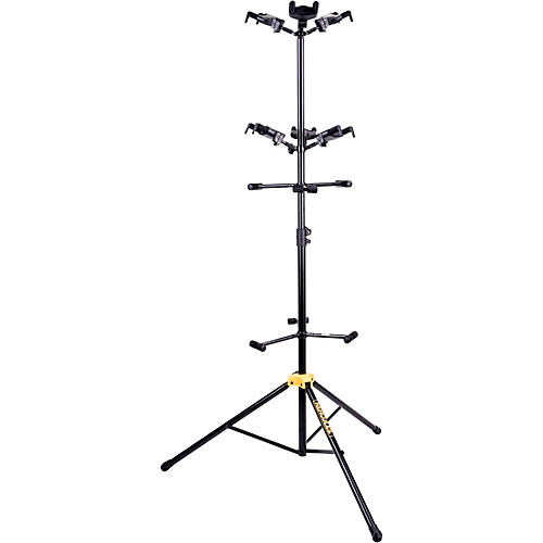 Hercules GS526B PLUS Universal 6-Piece Guitar Auto Grip Display Stand - musicians--Friend