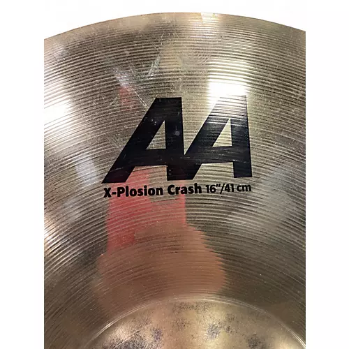 Used SABIAN 16in AAX Xplosion Crash Cymbal 36 - musicians--Friend