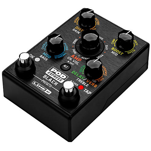 Line 6 POD Express Black Guitar Effects Pedal - musicians--Friend