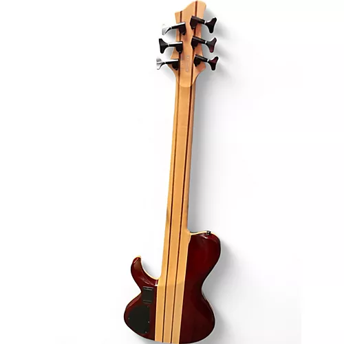 Used Ibanez BTB866SC Black Electric Bass Guitar Black - musicians--Friend