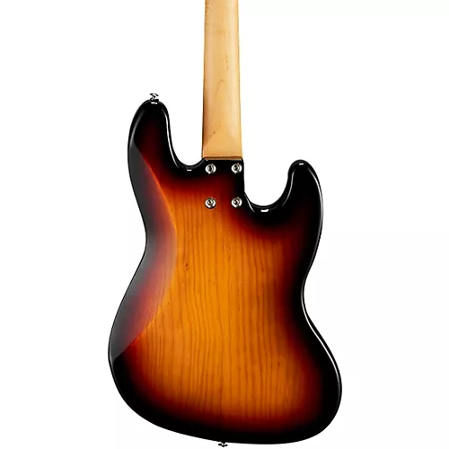 G&L Fullerton Deluxe JB Left Handed Electric Bass 3-Tone Sunburst - musicians--Friend