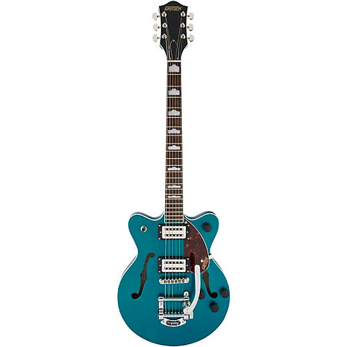Gretsch Guitars G2657T Streamliner Center Block Jr. Double-Cut With Bigsby Electric Guitar Ocean Turquoise - musicians--Friend