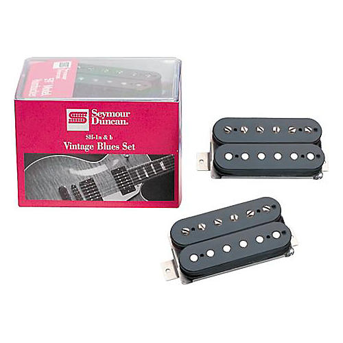 Seymour Duncan SH-1 Vintage Blues '59 Model Pickup Set - Black Black - musicians--Friend