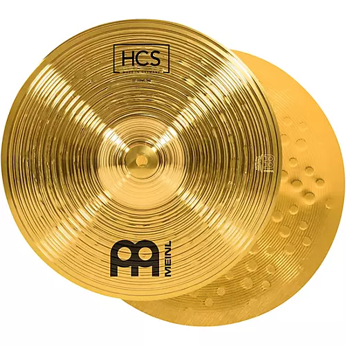 MEINL HCS Hi-Hat Cymbal Pair 15 in. - musicians--Friend