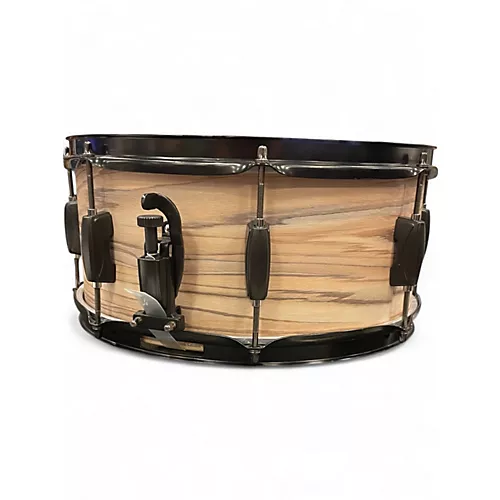 Used TAMA 14in WOODWORKS POPLAR  NATURAL Drum NATURAL 33 - musicians--Friend
