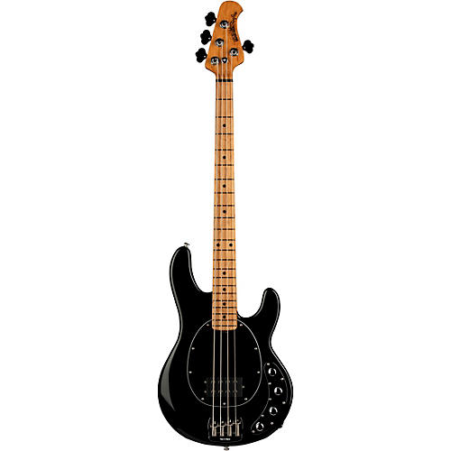 Ernie Ball Music Man StingRay Special H Electric Bass Guitar Black and Chrome - musicians--Friend
