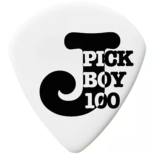 Pick Boy White Cellulose Jazz Guitar Picks 1.20 mm 10 Pack - musicians--Friend