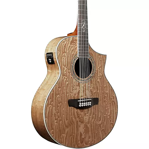 Ibanez Exotic Wood Series EW2012ASENT 12-String Acoustic-Electric Guitar Gloss Natural - musicians--Friend