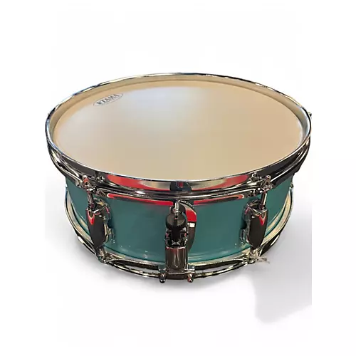 Used TAMA 13X5 Club Jam Snare Aqua Blue Drum Aqua Blue 194 - musicians--Friend