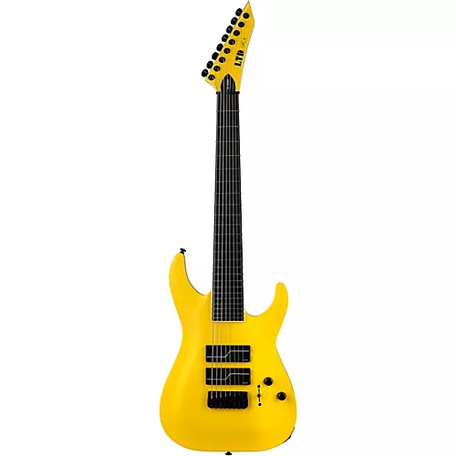 ESP LTD Stephen Carpenter SC-608 8-String Baritone Electric Guitar Yellow - musicians--Friend