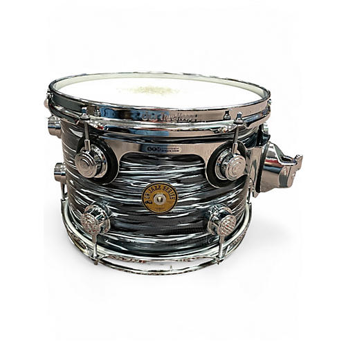 Used DW 3 Piece JAZZ SERIES BLACK OYSTER GLASS Drum Kit BLACK OYSTER GLASS - musicians--Friend