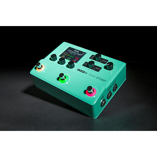 Line 6 HX Stomp Limited-Edition Multi-Effects Pedal Seafoam Green - musicians--Friend