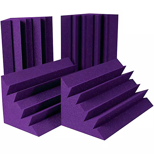 Auralex LENRD Bass Trap 8-Pack Burgundy - musicians--Friend