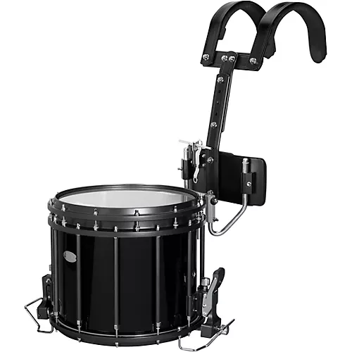 Sound Percussion Labs High-Tension Marching Snare Drum With Carrier 14 x 12 in. Black - musicians--Friend