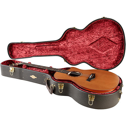 Taylor Custom Red Western Cedar-Red Ironbark Grand Auditorium Acoustic-Electric Guitar Red Mahogany - musicians--Friend