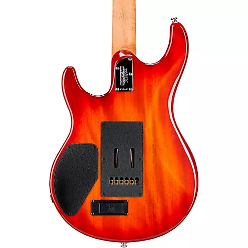 Ernie Ball Music Man Luke 3 HH Flame Maple Top Rosewood Fingerboard Electric Guitar Cherry Burst - musicians--Friend