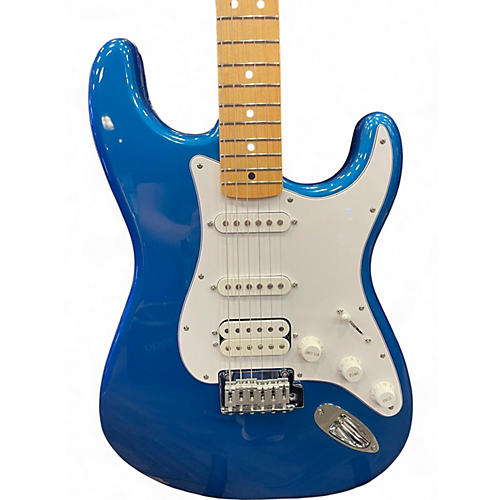 Used 2025 Fender Standard Stratacoustic Metallic Aqua Marine Acoustic Electric Guitar Metallic Aqua Marine - musicians--Friend