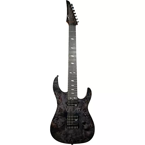 Legator Ninja 7 String Super Shred Series Electric Guitar Blue Burl - musicians--Friend