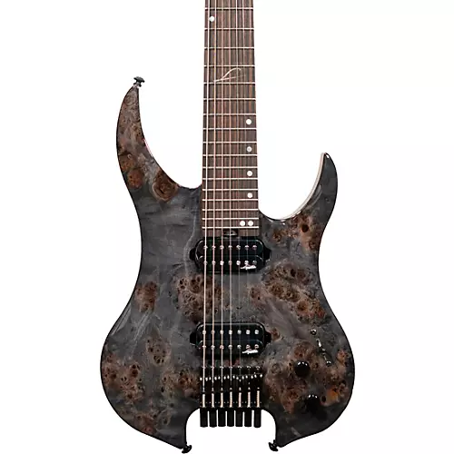 Legator Ghost 7 string Super Shred Series Electric Guitar Magenta Burl - musicians--Friend