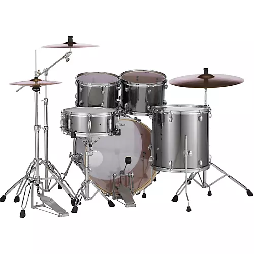 Pearl Export Standard 5-Piece Drum Set with Hardware Jet Black - musicians--Friend