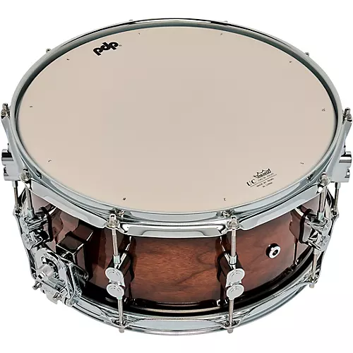 PDP by DW Concept Maple Exotic Snare Drum 14 x 6.5 in. Natural Honey Mahogany - musicians--Friend