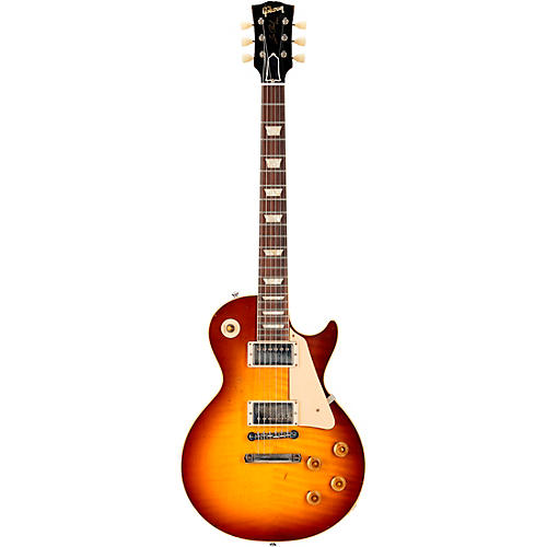 Gibson Custom Murphy Lab 1959 Les Paul Standard Reissue Light Aged Electric Guitar Dirty Lemon - musicians--Friend