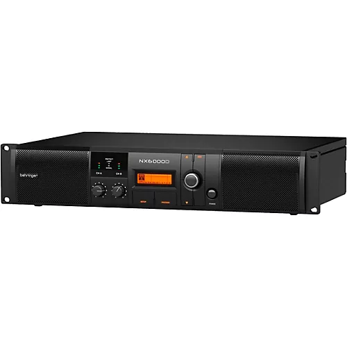Behringer NX6000D 6,000W Power Amplifier With DSP - musicians--Friend
