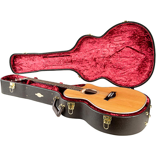 Taylor Custom Sitka Spruce-Flamed Maple Grand Auditorium Acoustic-Electric Guitar Lilac Wine - musicians--Friend
