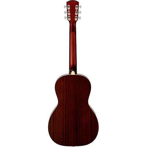 Orangewood Juniper Rubber Bridge Parlor Acoustic-Electric Guitar Black - musicians--Friend