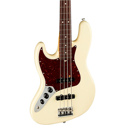 Fender American Professional II Jazz Bass Rosewood Fingerboard Left-Handed Olympic White - musicians--Friend