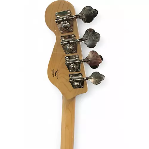 Used Squier Paranormal Rascal Bass HH Charcoal Metallic Electric Bass Guitar Charcoal Metallic - musicians--Friend