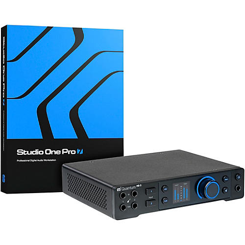 PreSonus Quantum HD 2 USB-C 20x24 Audio Interface With Studio One Pro & 12-Month Studio One+ Hybrid Membership Included - musicians--Friend